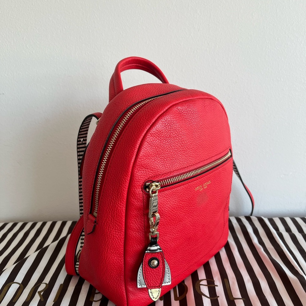 Henri Bendel Red Mini Backpack - Picture 3 of 8